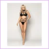 BDSM fekete női szett. Méret:S/M szexbazar.hu 1