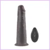 Dual Layered Silicone Rotator Brown,akkus,távirányítós-20cm. szexbazar.hu 1