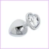 Fém anál plug csillogó Diamond szívvel-közepes. Áttetsző szexbazar.hu 1