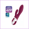 Satisfyer Heated Affair - akkus, melegítő, csiklókaros vibrátor. szexbazar.hu 1