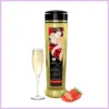 SHUNGA EROTIC MASSAGE OIL -STRAWBERRY WINE,240ml. szexbazar.hu 1
