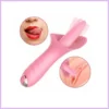 Szilikon nyelv vibrátor-akku,10func. Pink szexbazar.hu 1