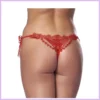 Crystal piros csipkés tanga. Méret:S-L szexbazar.hu 1