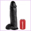 King Cock With Balls 30.5cm-black. szexbazar.hu 1