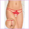 Nyitott kétpántos piros tanga. szexbazar.hu 1