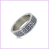Blue Greek Key Design Cockring. Ármérő:45mm szexbazar.hu 1
