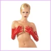 Latex kesztyű - vörös. Méret:M szexbazar.hu 1