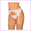 Obsessive Bianelle garter belt white. Méret:S/M szexbazar.hu 1