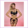 Pearl fekete 4részes szett. Méret:S/M szexbazar.hu 1