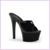 Pleaser Aspire fekete platform papucs. 38-as szexbazar.hu 1