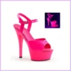 Pleaser KISS Neon Pink szandál. 36-os szexbazar.hu 1