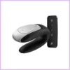 Satisfyer Double Fun - okos, akkus, vízálló, rádiós párvibrátor ,fekete. szexbazar.hu 1