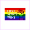 Szivárvány zászló ,Love Always Wins 90x150cm. szexbazar.hu 1