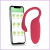 Flamingo okos, akkus vibrációs tojás Sötét piros szexbazar.hu 1