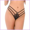 Lace string with straps. Piros,MéretS/M szexbazar-hu 1